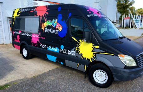 Converted Sprinter Snow Cone Graphics