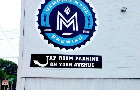 Outdoor Vinyl Decal Tap Room