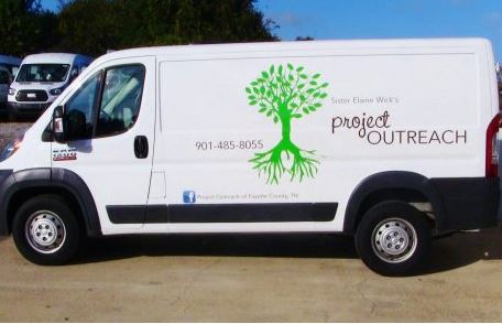 Project Outreach Promaster Van Decals