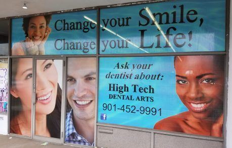 High Tech Dental Arts Perforated Window Film