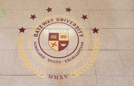 Gateway-University-Seal-Floor-Decal