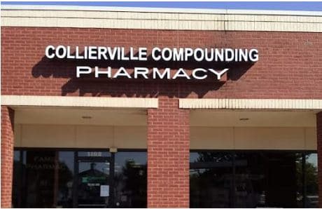 Collierville Compounding Pharmacy Lighted Channel Letters