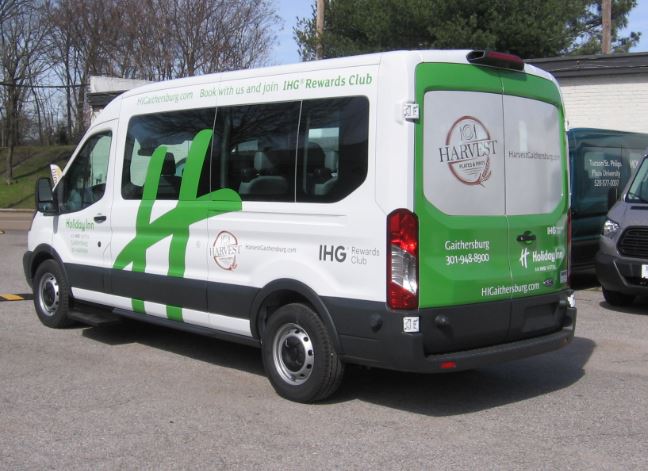 Holiday Inn Shuttle Van Gaithersburg