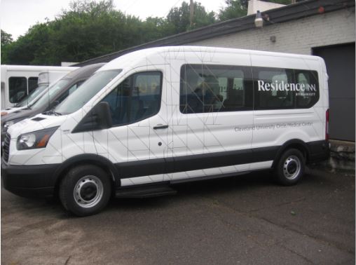 Residence Inn Cleveland Van Wrap