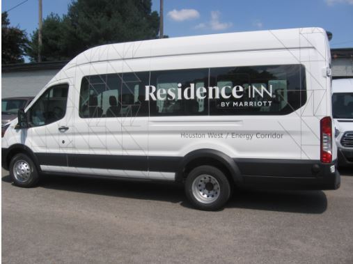 Residence Inn Houston Van Wrap