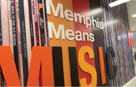 Memphis Means Music 3D Letters